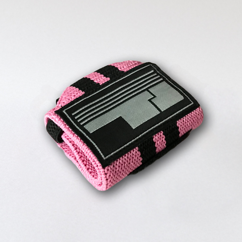 Usztywniacze nadgarstków TJ Accessories Wrist Wraps Pink 30 Cm (Para)