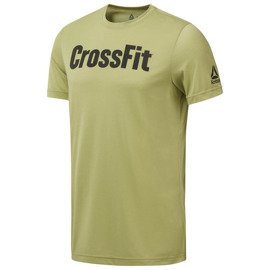 Koszulka Męska Reebok CrossFit F.E.F Graphic Zielona