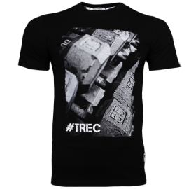 Koszulka męska Trec Wear dumbbel 032 czarna