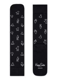 Skarpety Happy Socks athlethic H5 czarne